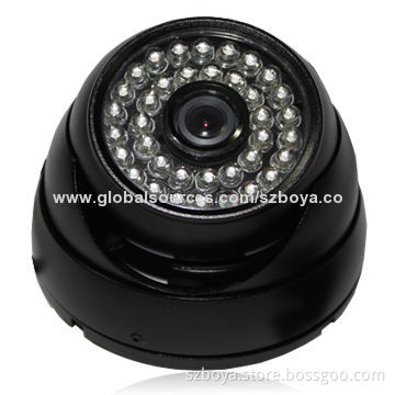 720p 1.0MP Water-resistant IP Dome Camera with 30m IR